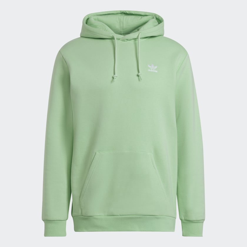 Adicolor Essentials Trefoil Hoodie Prasino H34648 01 laydown
