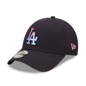 LA Dodgers Team Tab Tapered Cream Bucket Hat