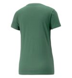 puma gynaikeia kontomaniki mplouza ss22 ess metallic logo tee 848303 2