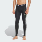 adidas techfit compression training 3 stripes long tights