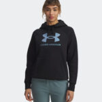 under armour ua rival fleece shimmer womens hoodie 6003710 007