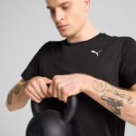 Puma TAD ESSENTIALS Solid Cat Tee 525908 01 syrrakos sport 2