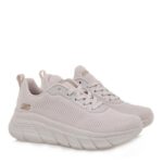 SKECHERS gynaikeia Sneaker Off white Bobs B Flex 117385OFWT120260212192124