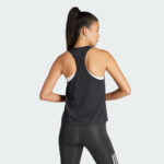 adidas w train essentials minimal branding racerback tank 2