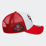 new era nba side patch chicago bulls red 9forty a frame trucker cap 60667461 3