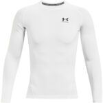 under armour hg armour comp ισοθερμικό shirt λευκό 1361524 100