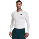 under armour hg armour comp ισοθερμικό shirt λευκό 1361524 100 (2)
