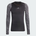 Techfit AOP Longsleeve T Shirt Black KA7988 01 laydown