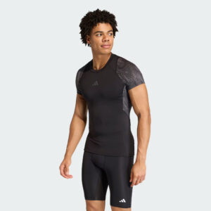 Techfit AOP T Shirt Black KA7989 21 model