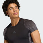 Techfit AOP T Shirt Black KA7989 41 detail