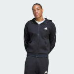 adidas sportswear m stadium small logo full zip hoodie