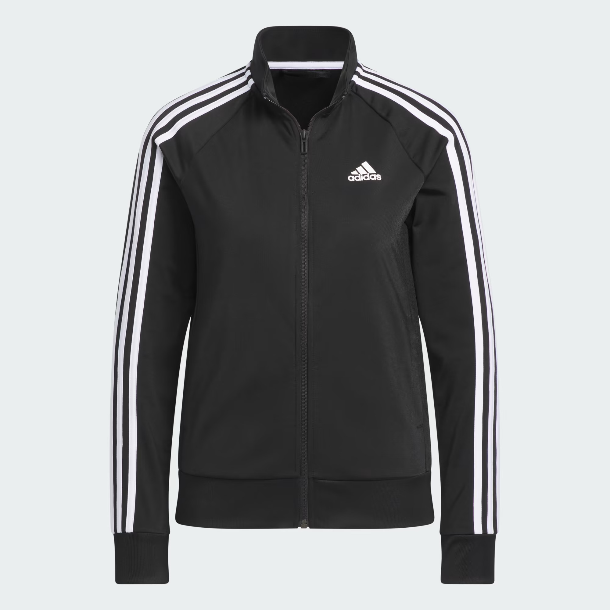 Primegreen Essentials Warm Up Slim 3 Stripes Track Jacket Mayro H48443 01 laydown.jpg