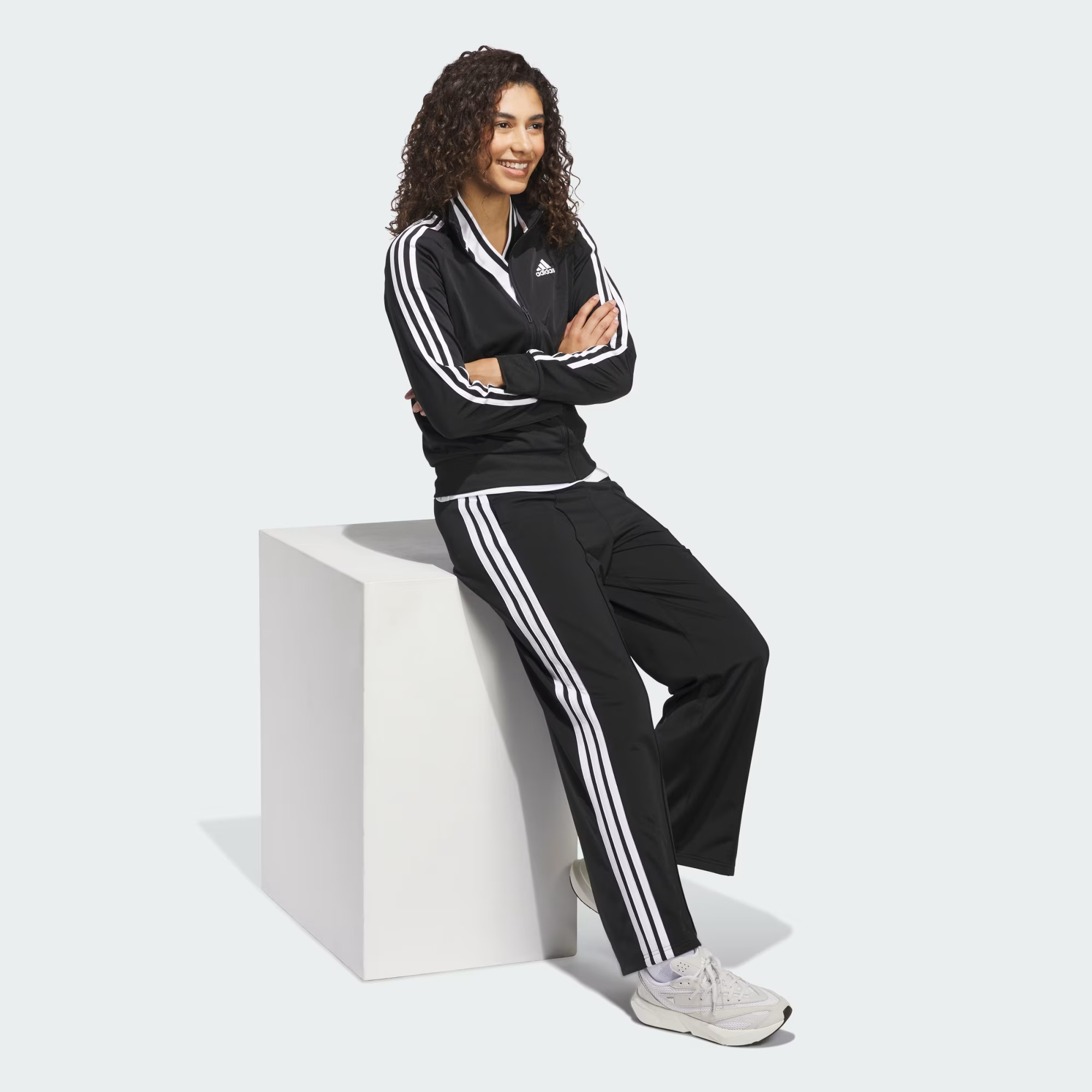 Primegreen Essentials Warm Up Slim 3 Stripes Track Jacket Mayro H48443 25 model.jpg