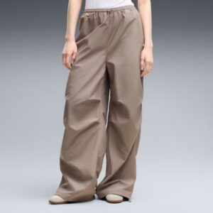 Wardrobe Essentials Parachute Woven Pants Women 2 11zon