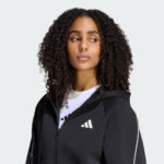 adidas sportswear w stadium small logo full zip hoodie (4)